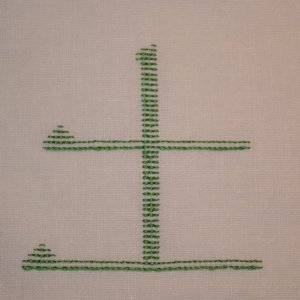 R&uuml;ckseite Kreuzstich